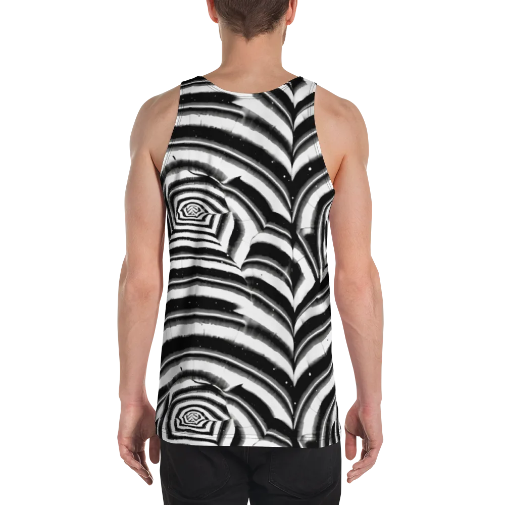 Dupain Swirl on Men's Tank Top — Back