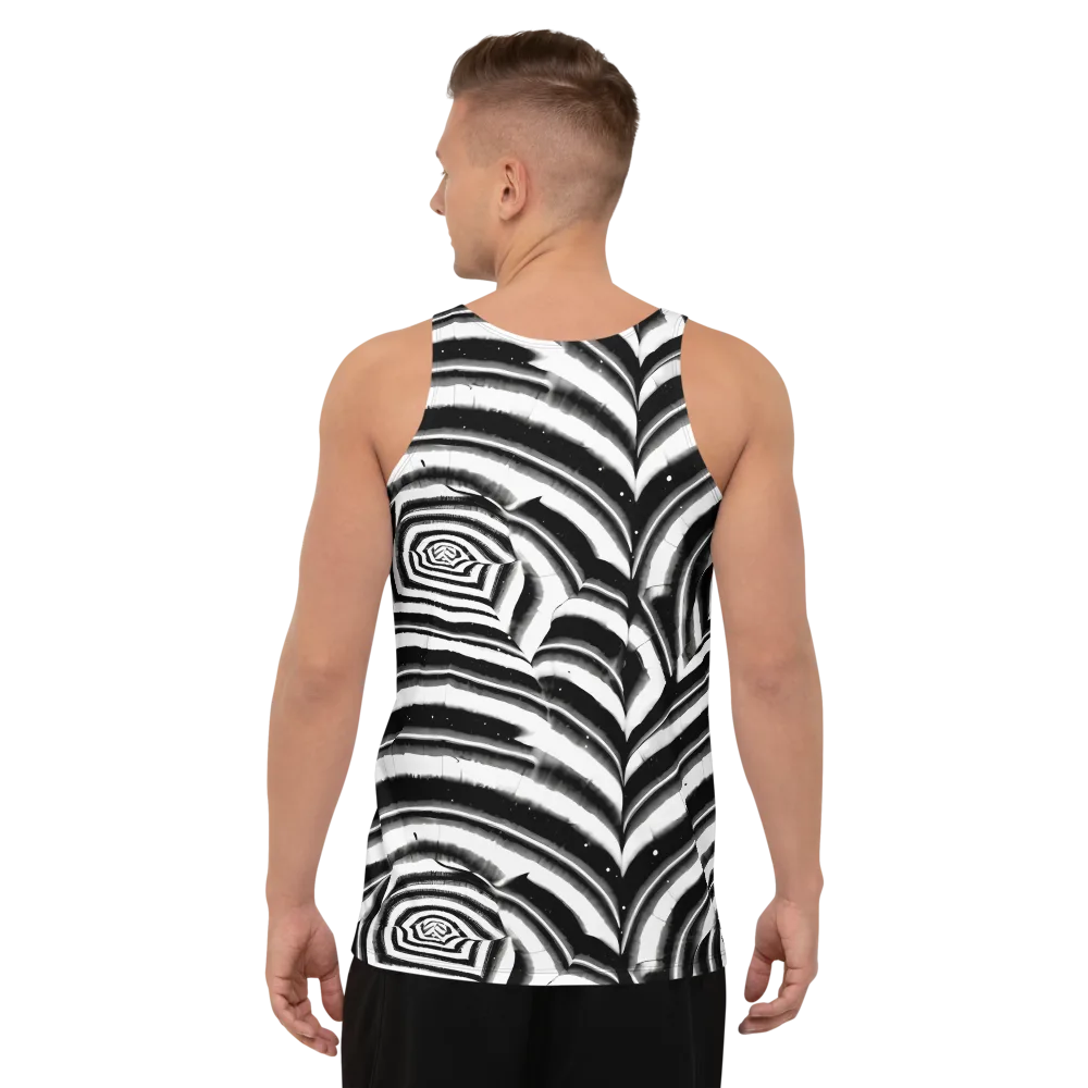 Dupain Swirl on Men's Tank Top — Back