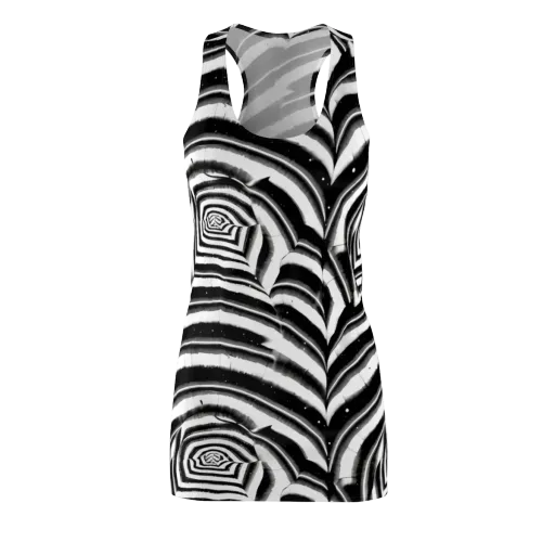 Dupain Swirl on a Racerback Dress