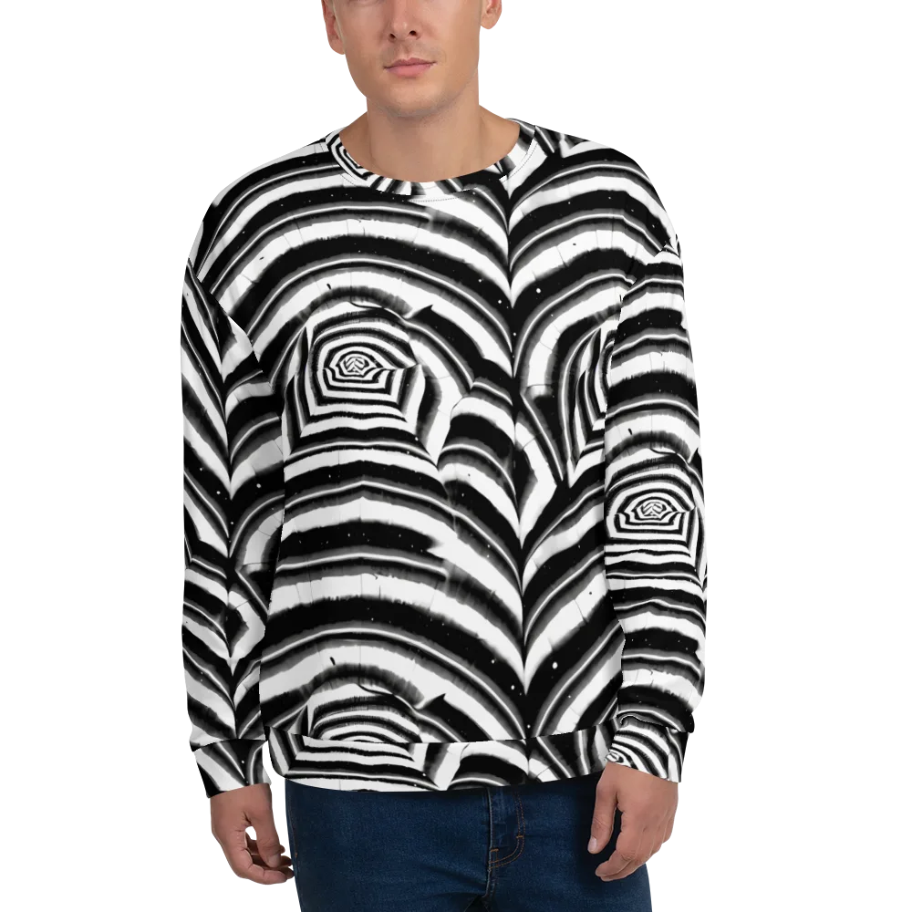 Dupain Swirl on Sweatshirt — Front