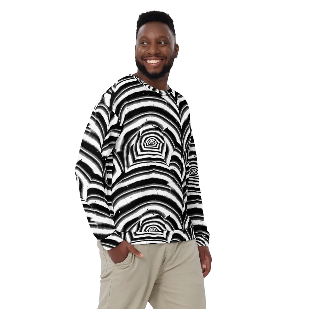Dupain Swirl on Sweatshirt — Front