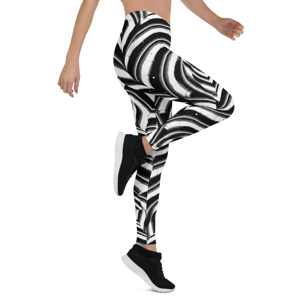 Dupain Swirl on Leggings — Right
