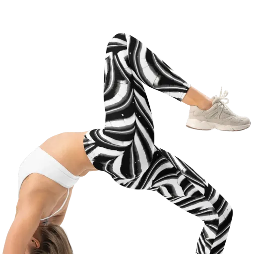 Dupain Swirl on a Leggings