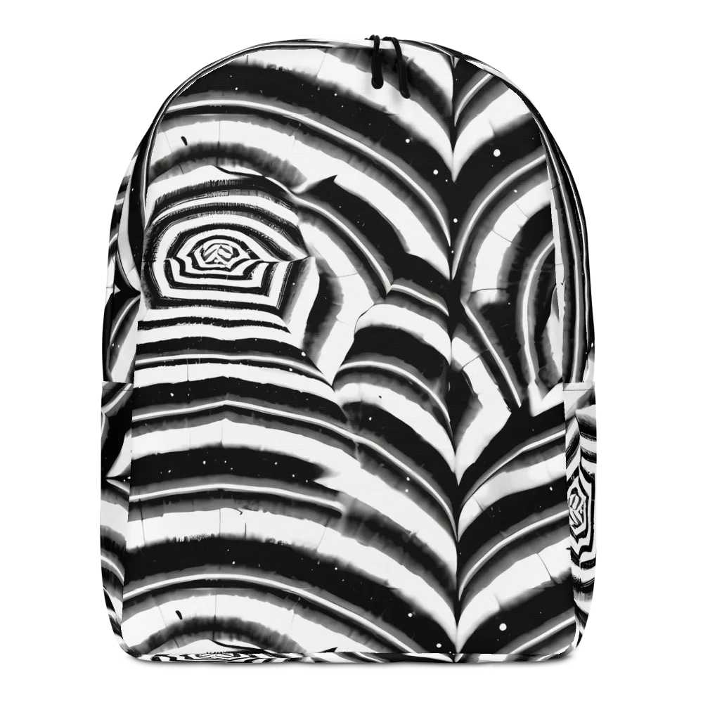 Dupain Swirl on Minimalist Backpack — Front