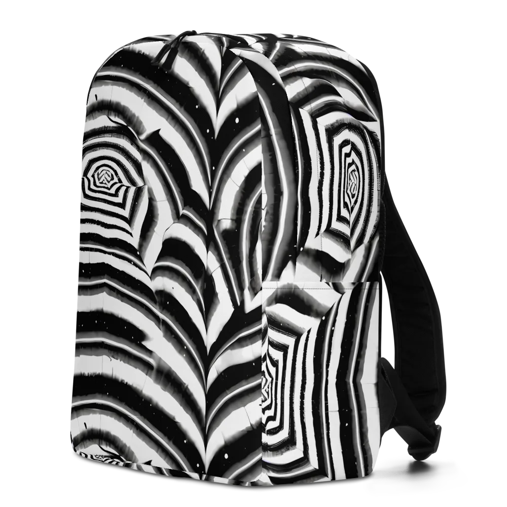 Dupain Swirl on Minimalist Backpack — Left