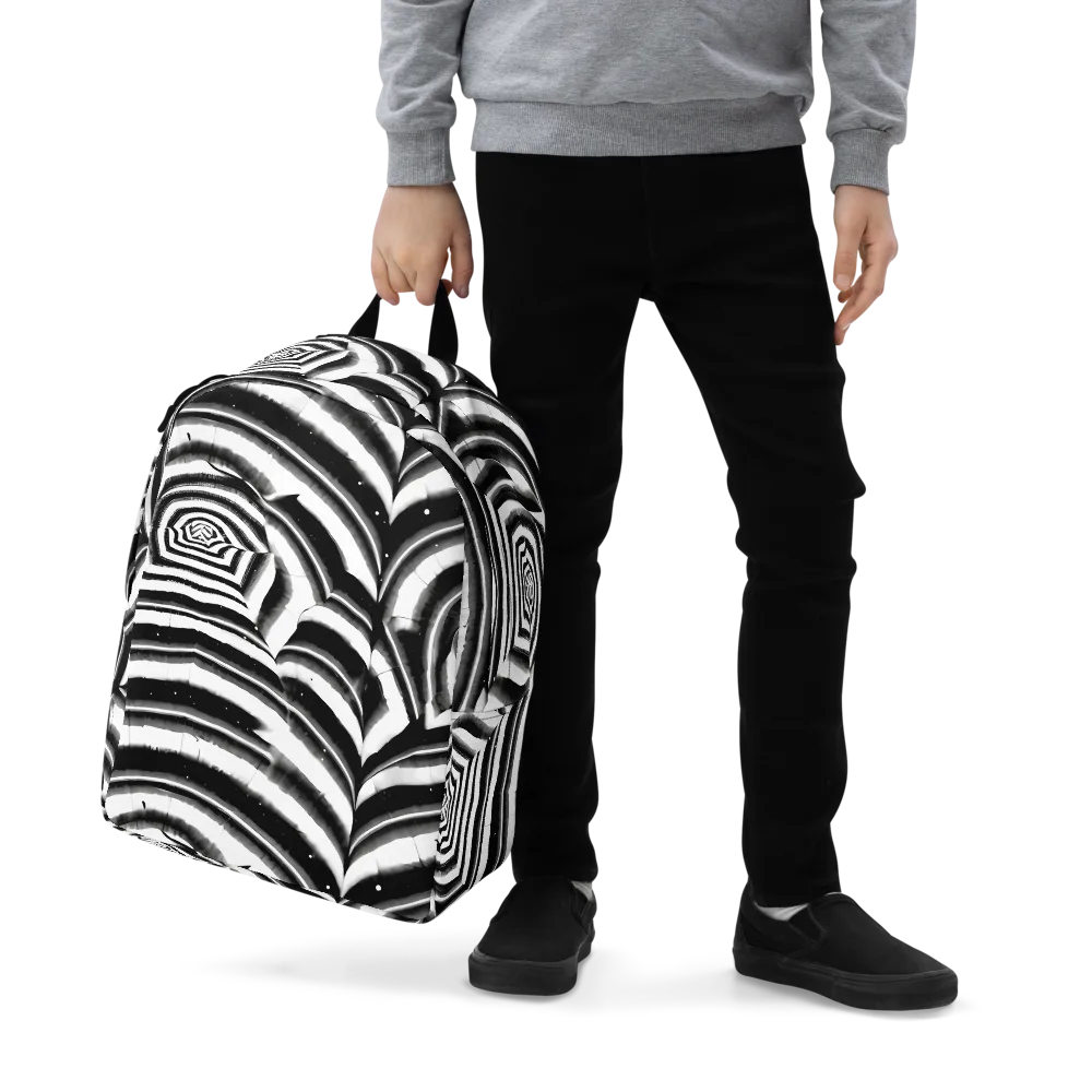 Dupain Swirl on Minimalist Backpack — Zoomed-in