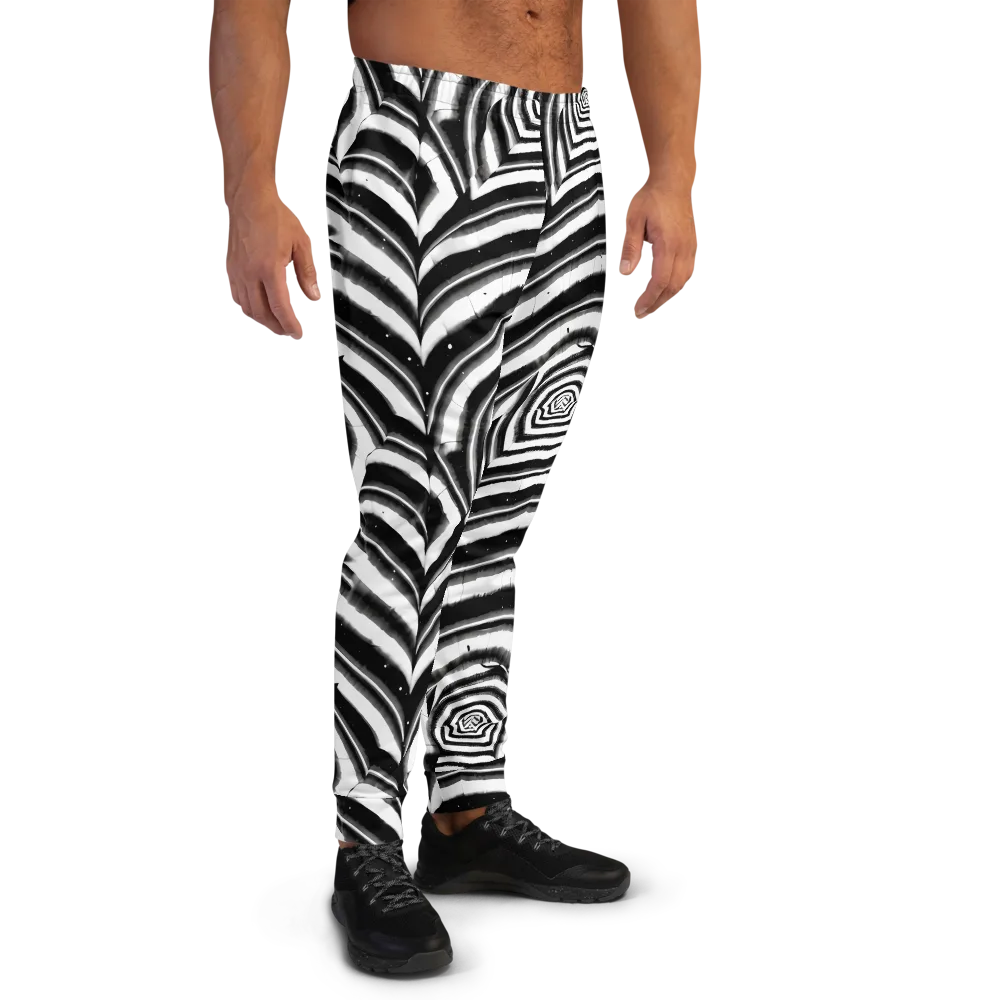 Dupain Swirl on Men's Joggers — Right