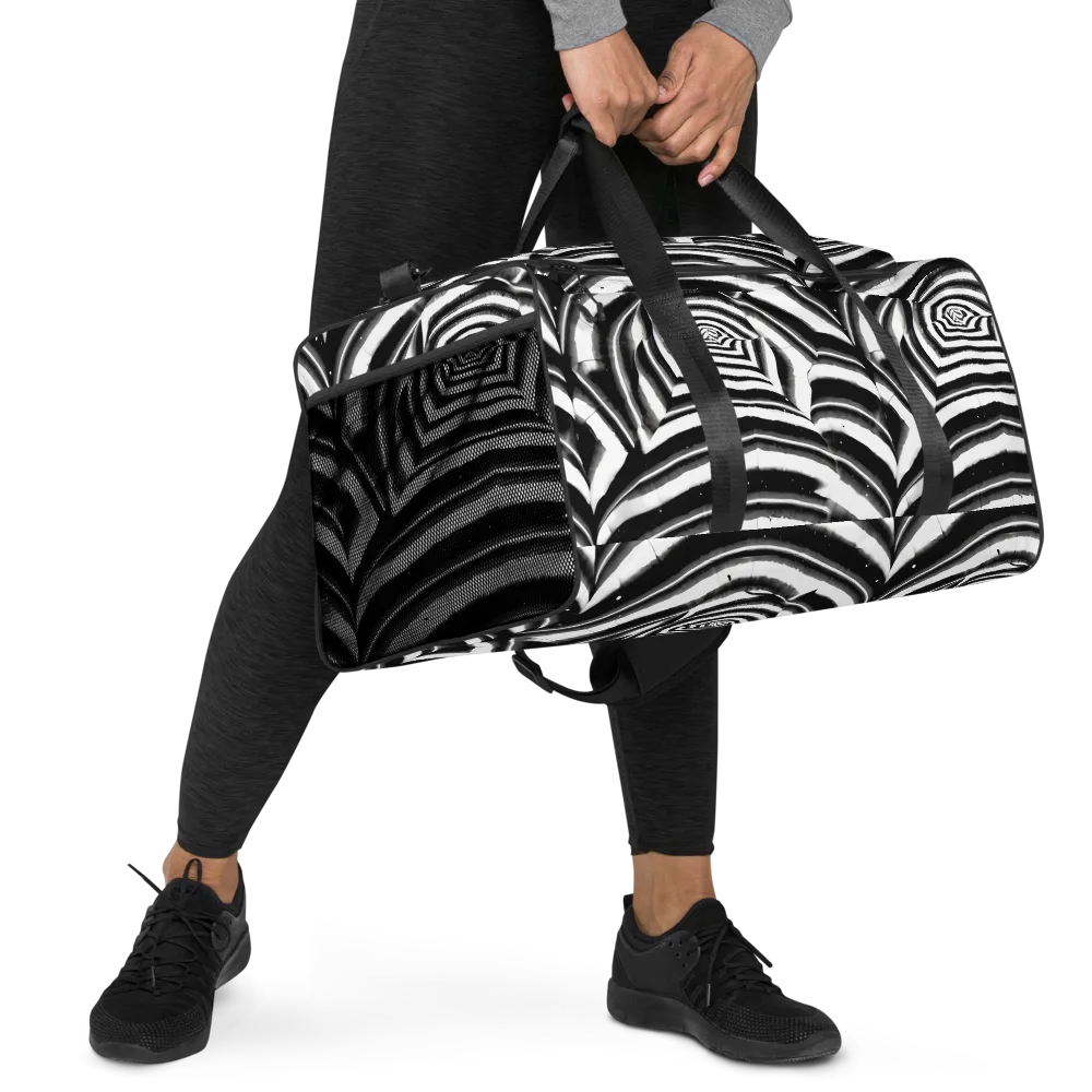 Dupain Swirl on Duffle Bag — Right Front