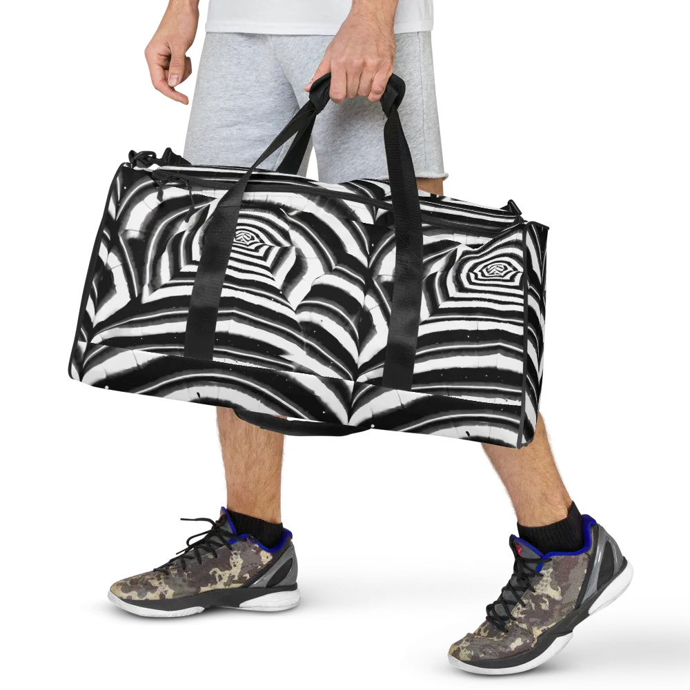 Dupain Swirl on Duffle Bag — Front