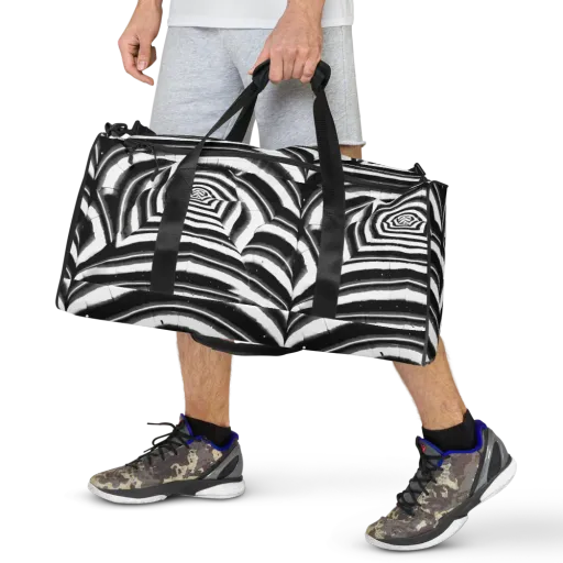 Dupain Swirl on a Duffle Bag