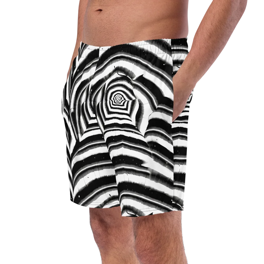 Dupain Swirl on Swim Trunks — Left Front