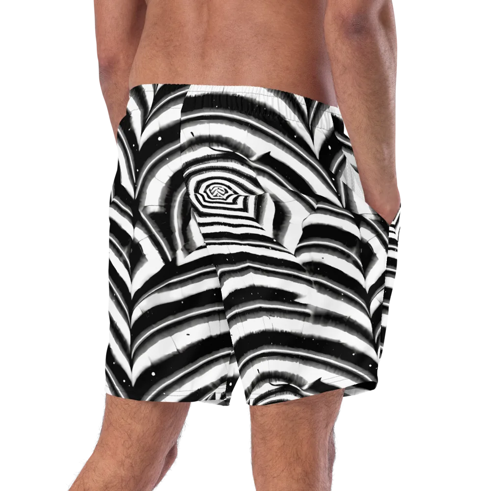 Dupain Swirl on Swim Trunks — Right Back