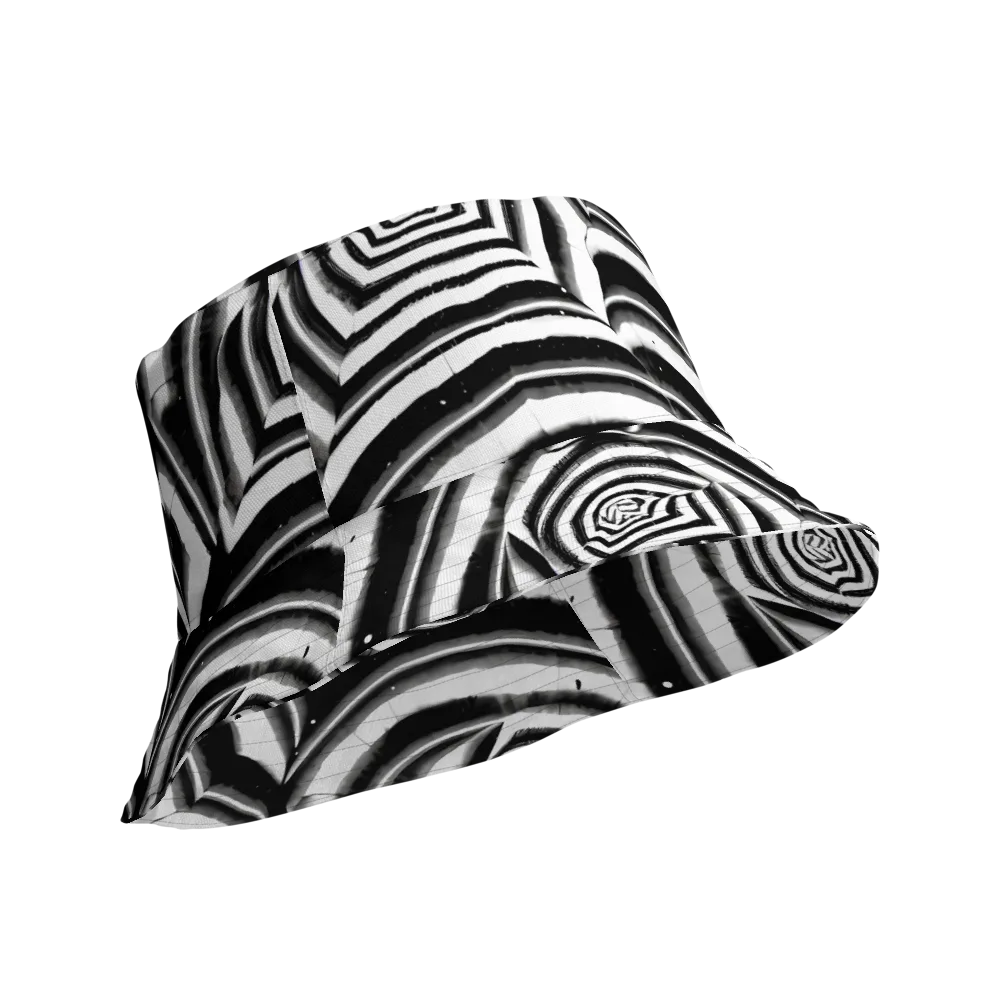 Dupain Swirl on Reversible Bucket Hat — Product details Outside