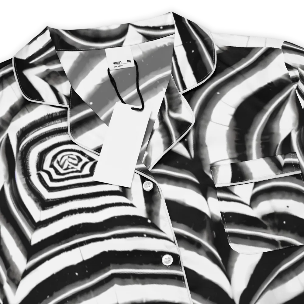 Dupain Swirl on Women's Short Sleeve Pajama Top — Product details