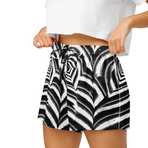 Dupain Swirl on a Women's Pajama Shorts