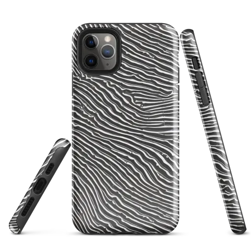 Hypnotic Waves on a Tough Case for iPhone®