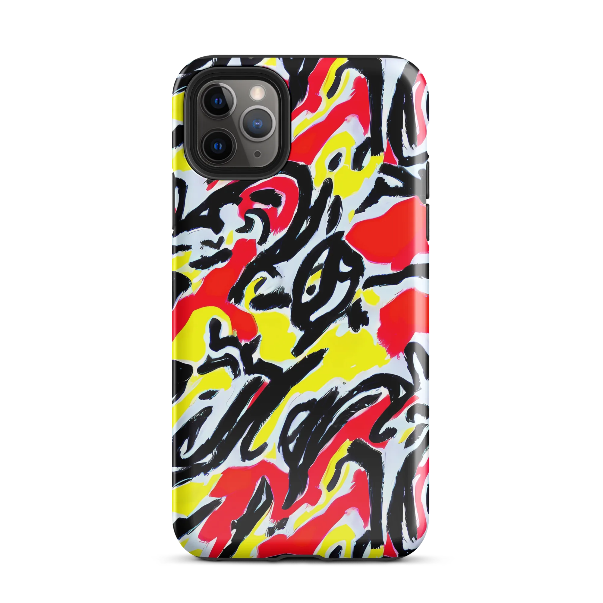 Cosmic Brushstrokes on Tough Case for iPhone® — Front