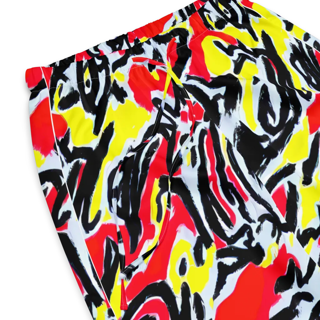 Cosmic Brushstrokes on Women's Pajama Pants — Product details