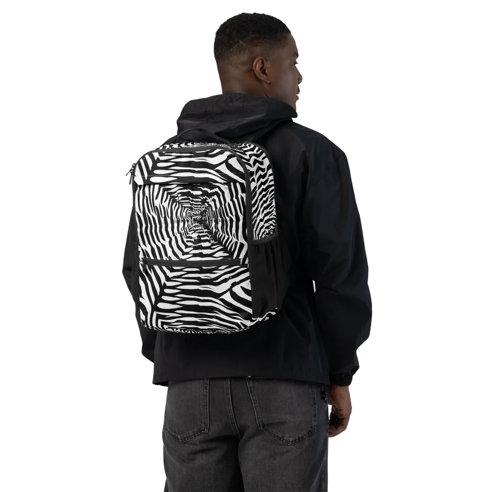 Shadowed Illusions on Utility Backpack — Back