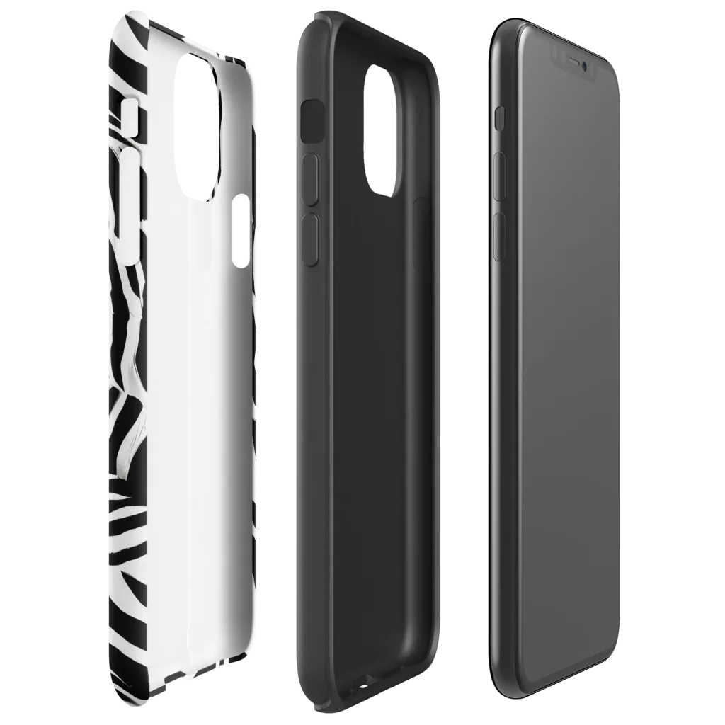 Shadowed Illusions on Tough Case for iPhone® — Right