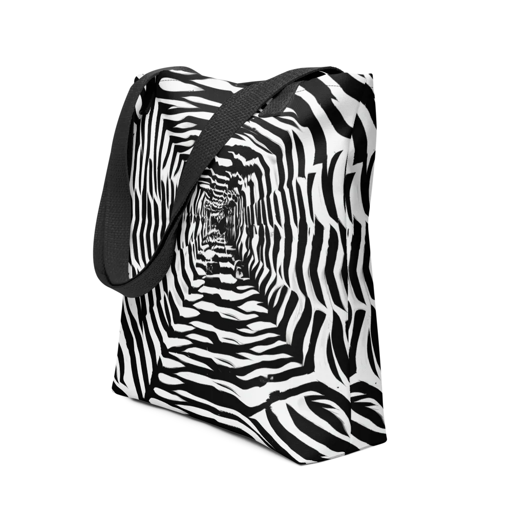 Shadowed Illusions on Tote Bag — Front