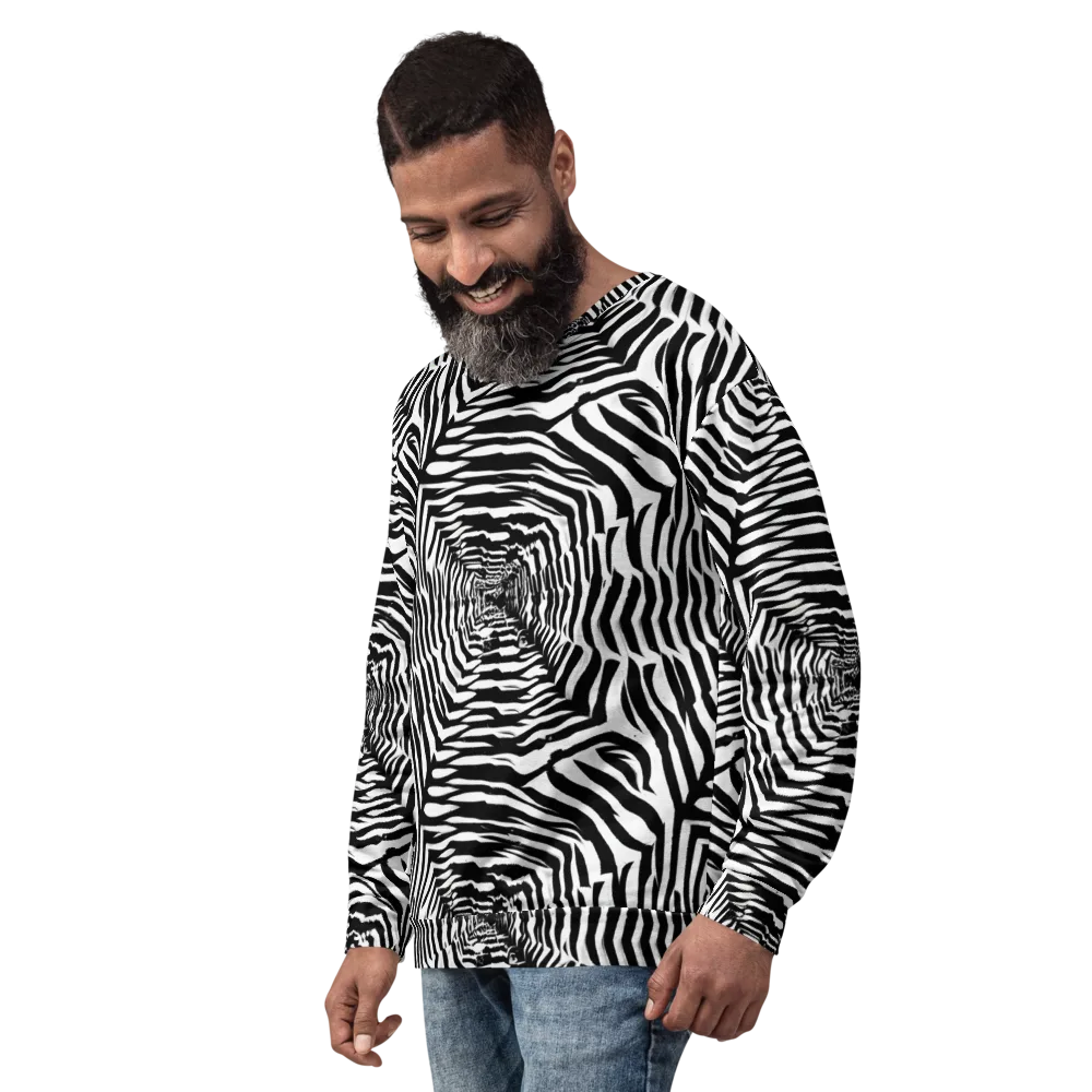 Shadowed Illusions on Sweatshirt — Left Front