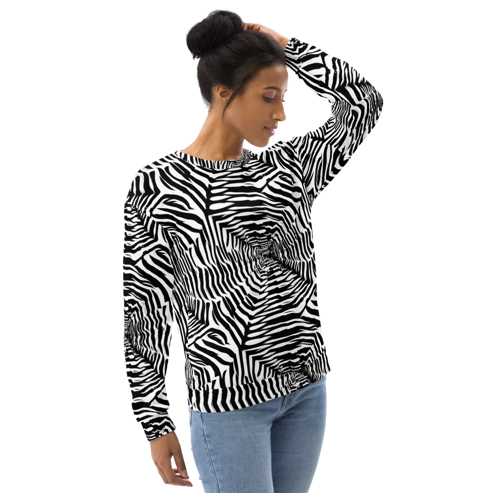 Shadowed Illusions on Sweatshirt — Right Front