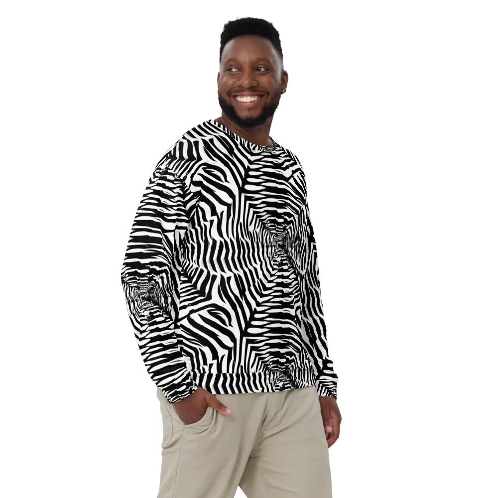 Shadowed Illusions on Sweatshirt — Front