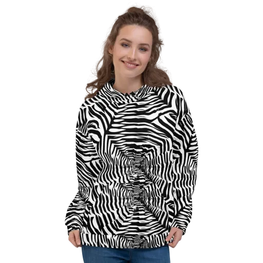 Shadowed Illusions on a Hoodie