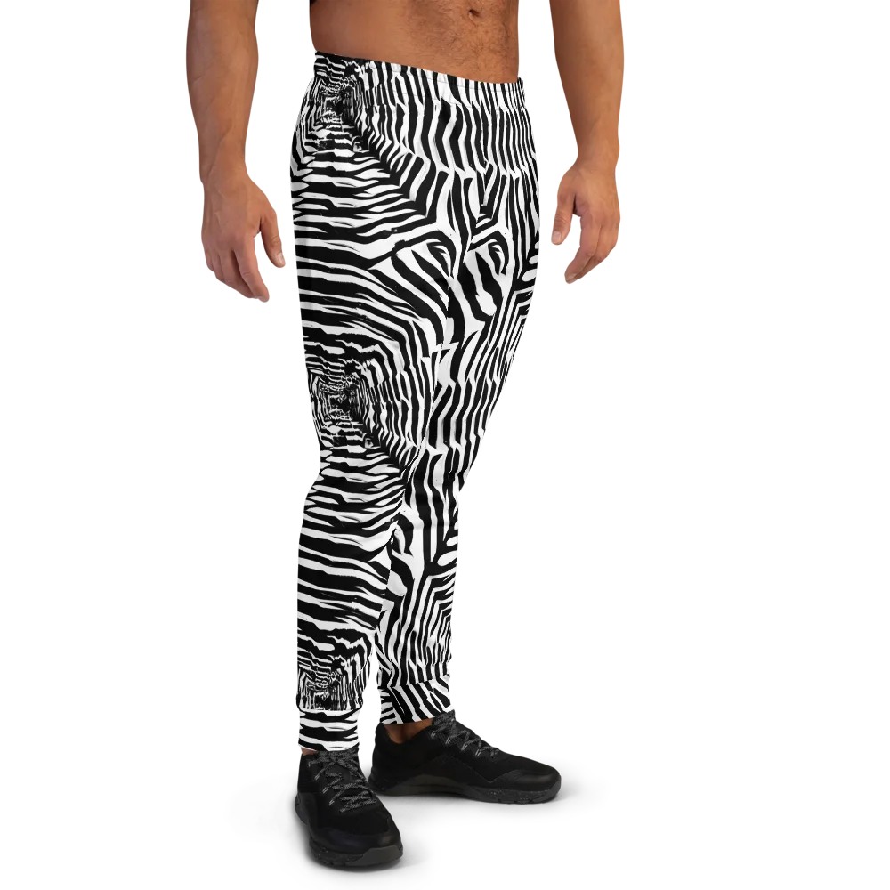 Shadowed Illusions on Men's Joggers — Right
