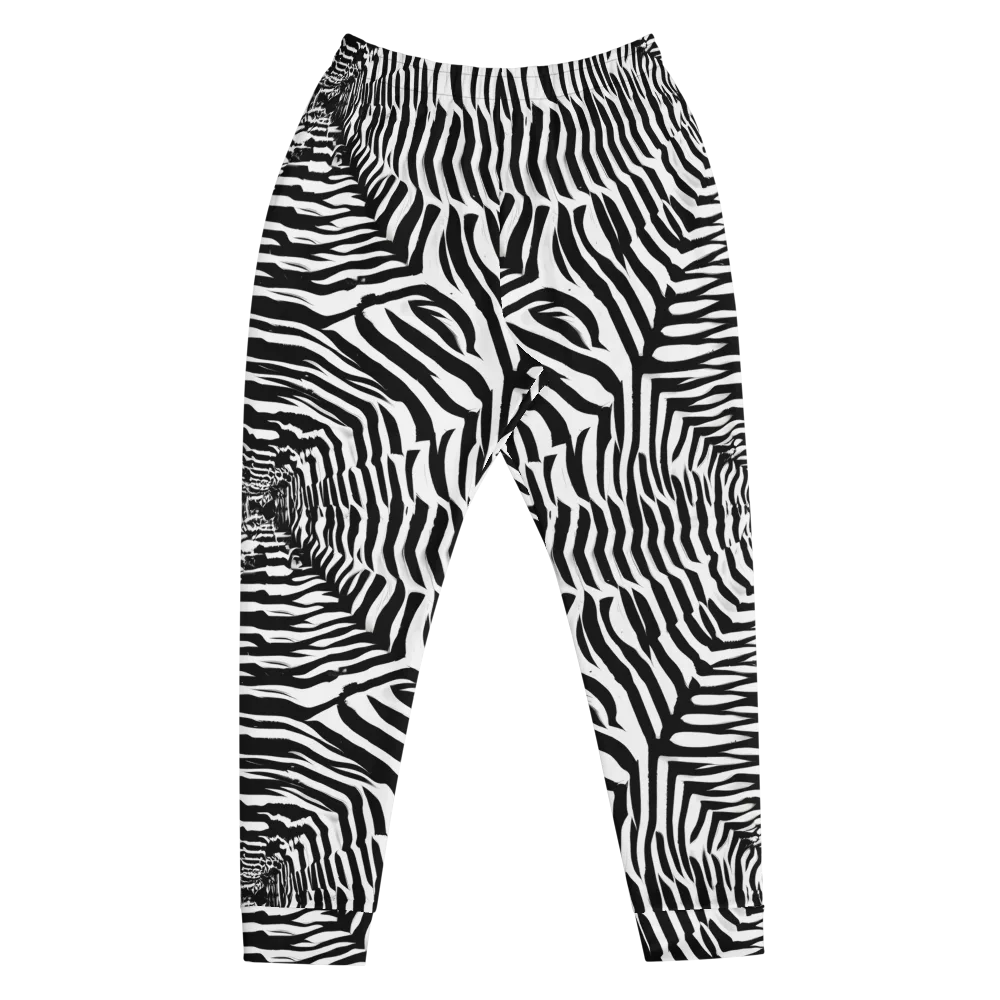 Shadowed Illusions on Men's Joggers — Front