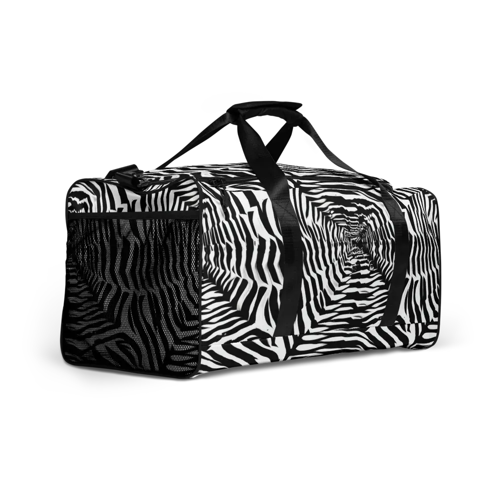Shadowed Illusions on Duffle Bag — Right Front