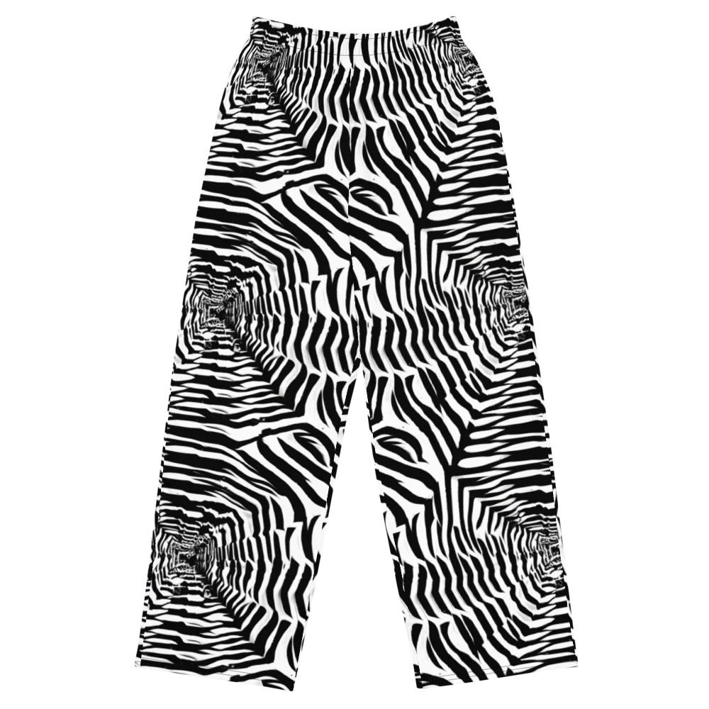 Shadowed Illusions on Wide-Leg Pants — Front