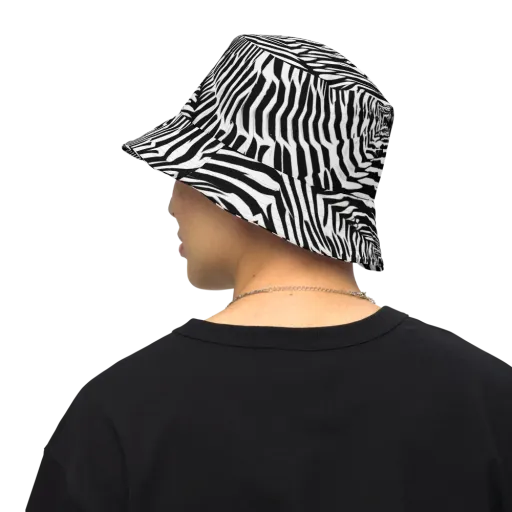 Shadowed Illusions on a Reversible Bucket Hat