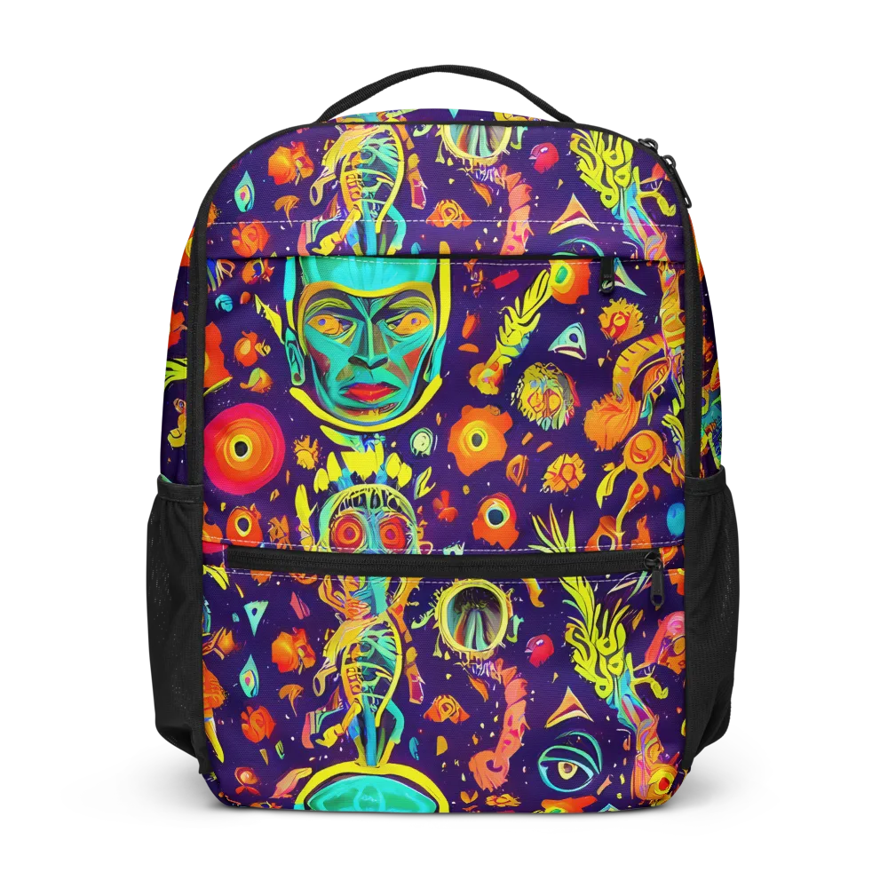 Celestial Quirk on Utility Backpack — Front