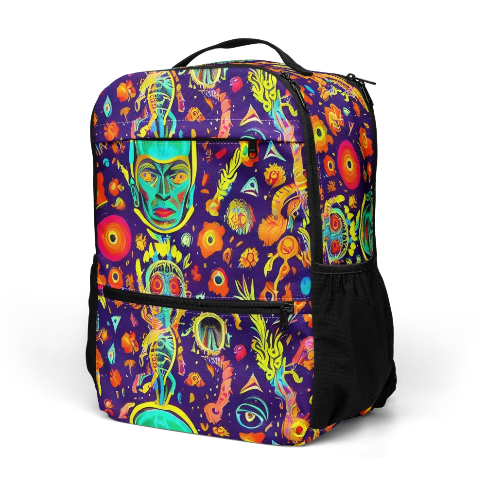 Celestial Quirk on Utility Backpack — Left Front