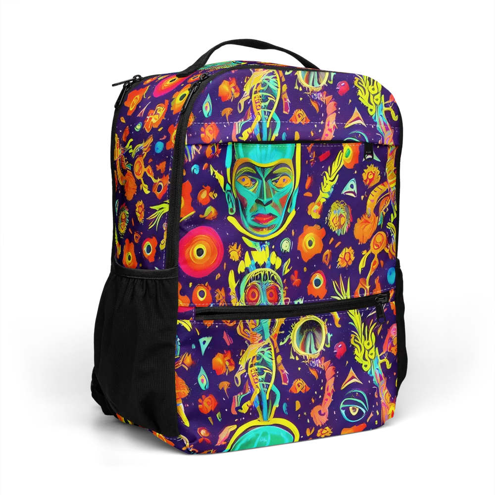 Celestial Quirk on Utility Backpack — Right Front