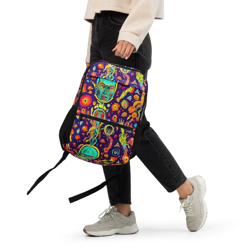 Celestial Quirk on Utility Backpack — Front