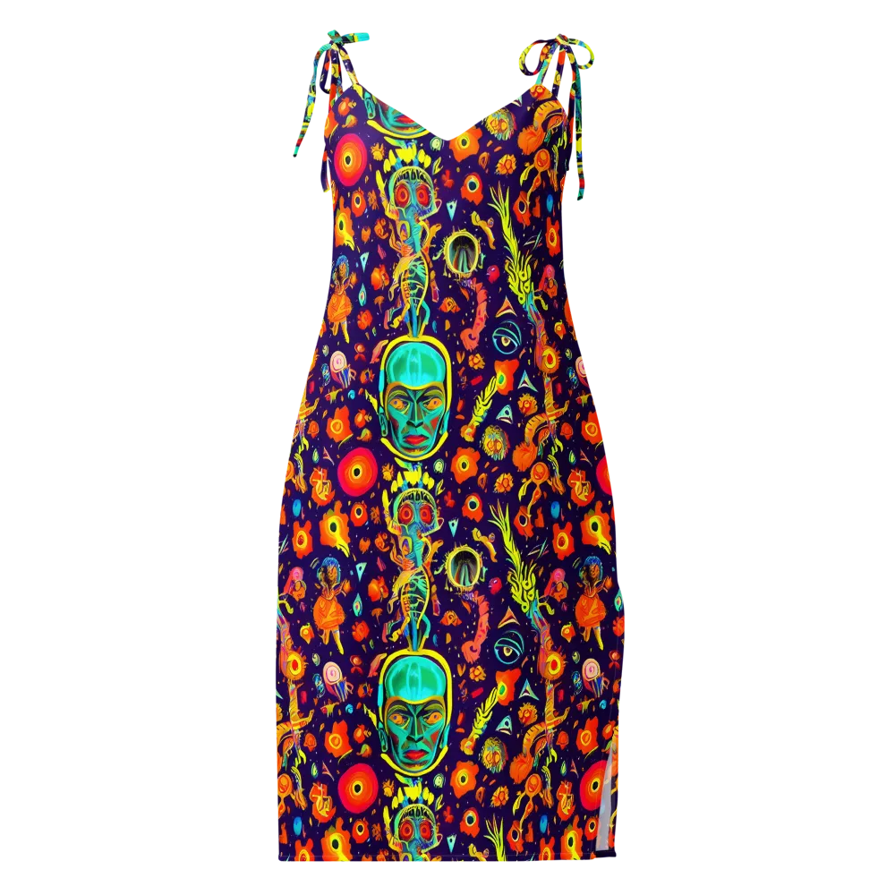 Celestial Quirk on Slip Dress — Front