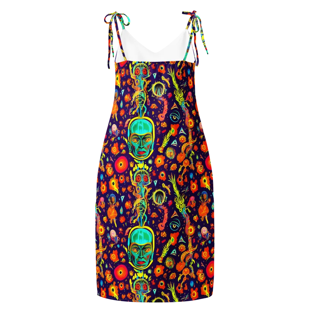 Celestial Quirk on Slip Dress — Back