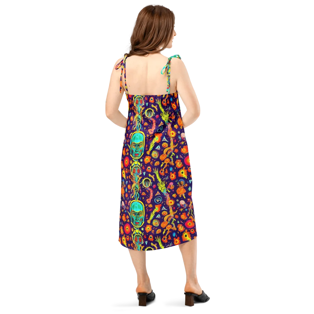 Celestial Quirk on Slip Dress — Back