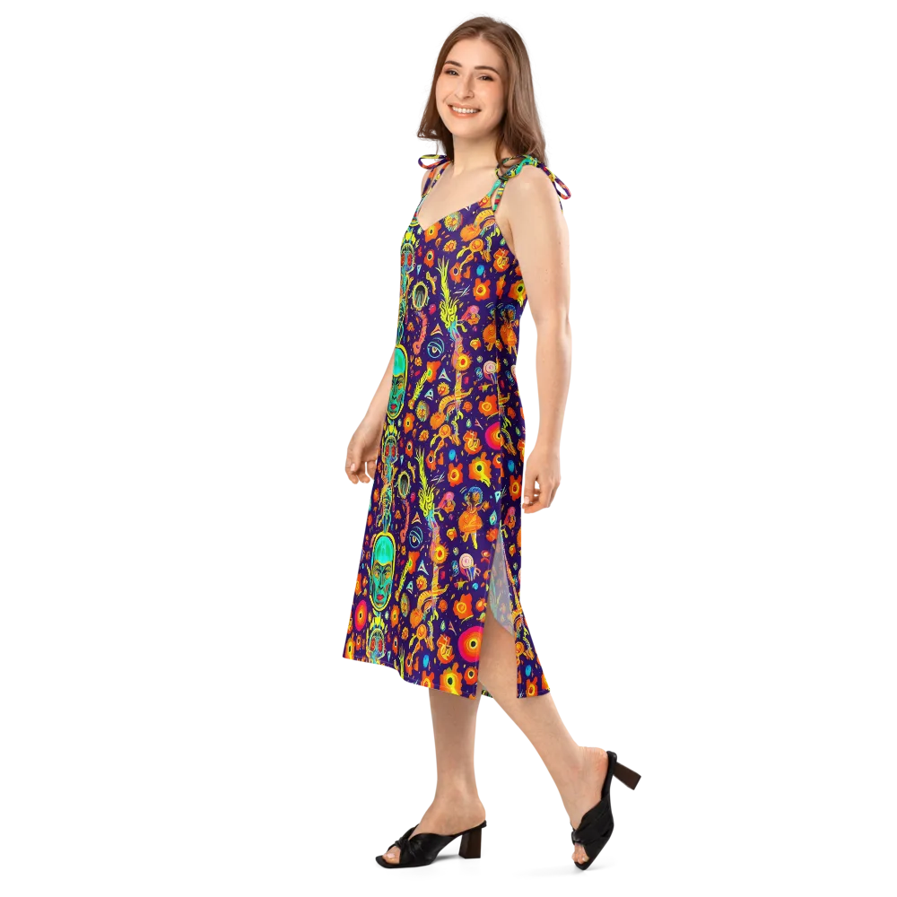 Celestial Quirk on Slip Dress — Left Front