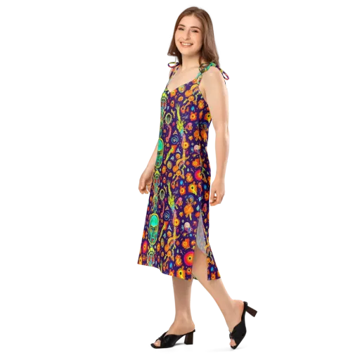 Celestial Quirk on a Slip Dress