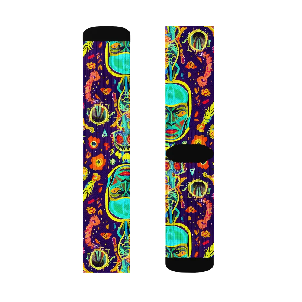 Celestial Quirk on Socks — Left Sock