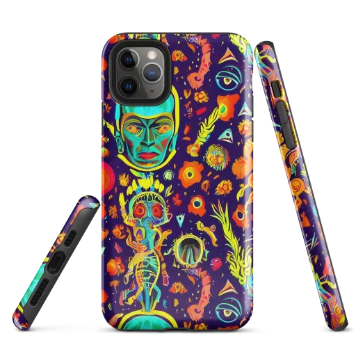 Celestial Quirk on a Tough Case for iPhone®