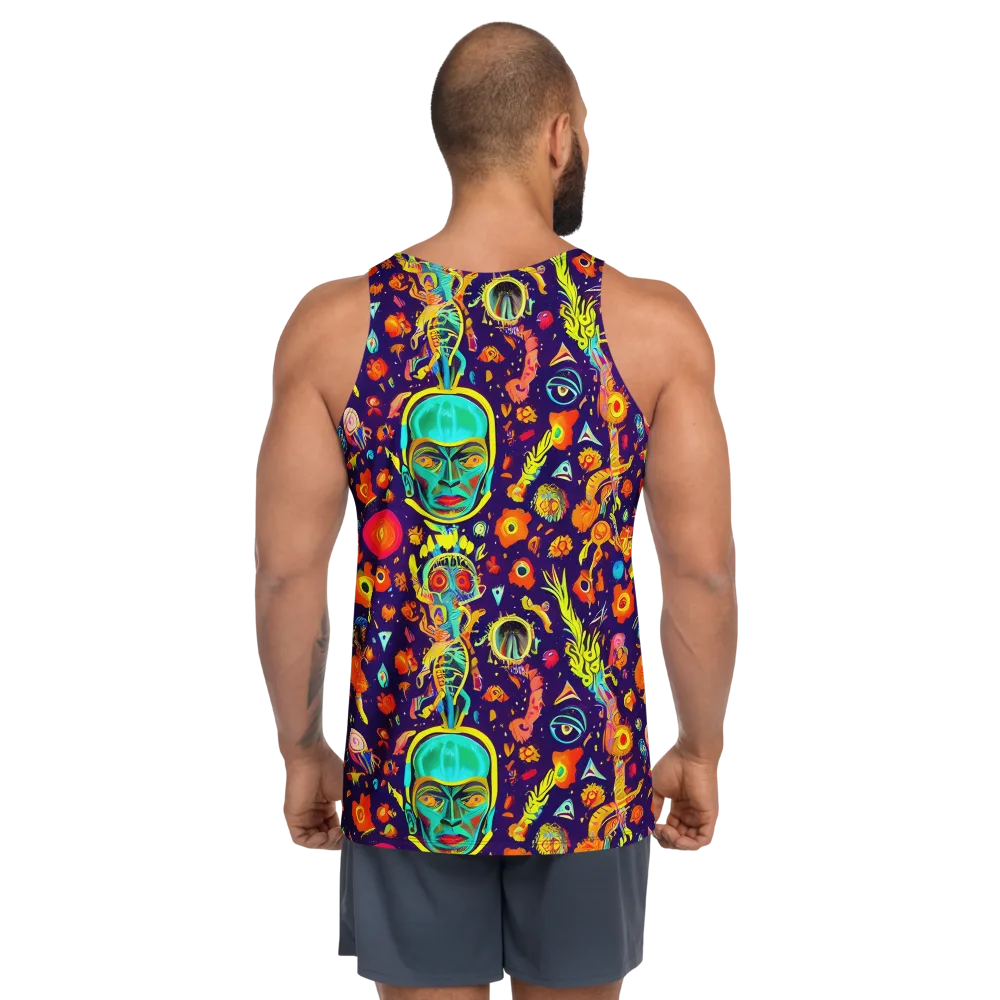 Celestial Quirk on Men's Tank Top — Back