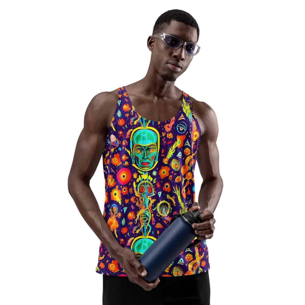 Celestial Quirk on Men's Tank Top — Front