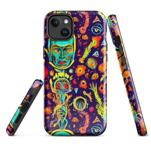 Celestial Quirk on a MagSafe Tough Case for iPhone®