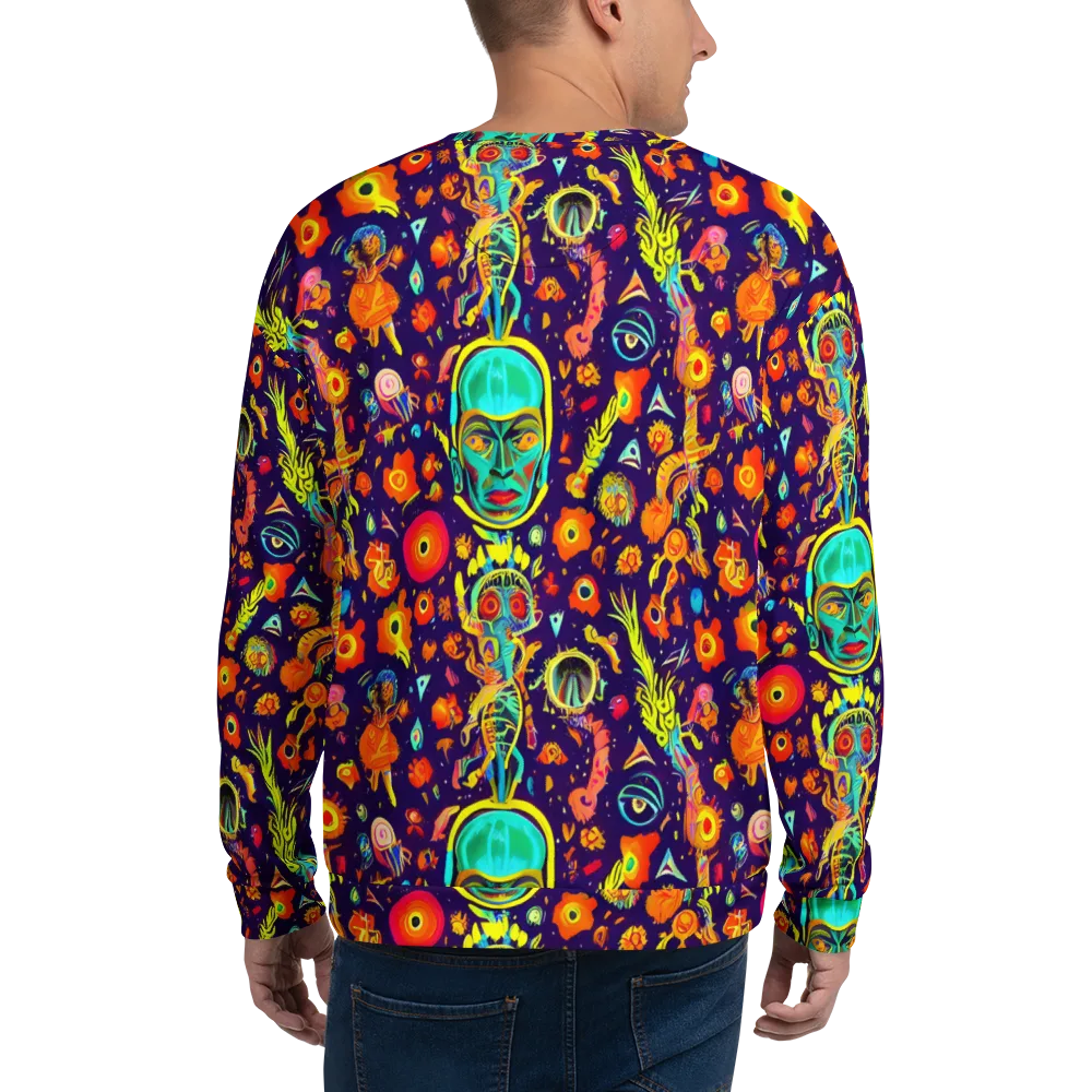Celestial Quirk on Sweatshirt — Back