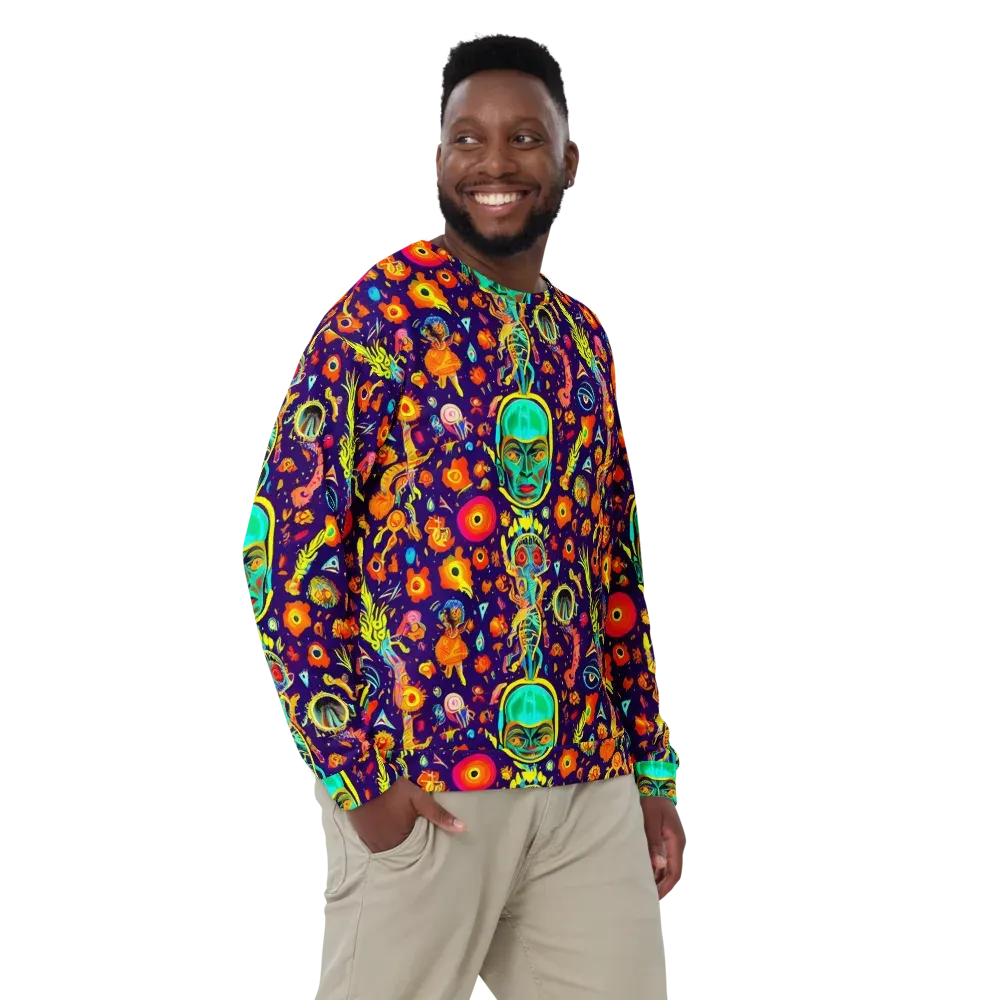 Celestial Quirk on Sweatshirt — Front